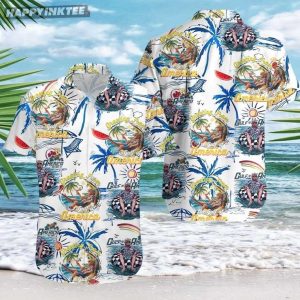 Greeting From The Gulf Of America Summer Trump Hawaiian Shirt