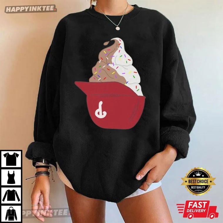 Philadelphia Phillies Ice Cream Baseball T-Shirt Philadelphia Phillies Ice Cream Baseball T-Shirt