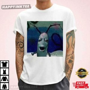 Cursed Plankton Funny Creepypasta Meme T-Shirt