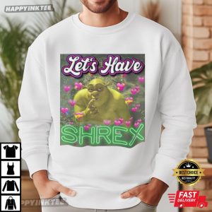 Let's Have Shrek Silly Adult Funny Meme T Shirt (4)