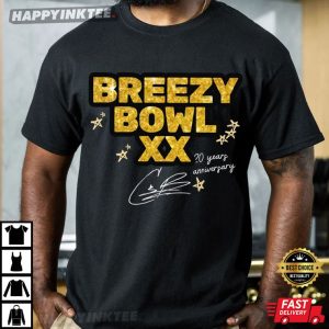 Chris Brown Breezy Bowl XX 20 Years Anniversary Music T Shirt (4)