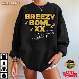 Chris Brown Breezy Bowl XX 20 Years Anniversary Music T Shirt (1)