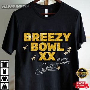 Chris Brown Breezy Bowl XX 20 Years Anniversary Music T Shirt (2)