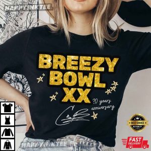Chris Brown Breezy Bowl XX 20 Years Anniversary Music T-Shirt