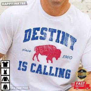 Destiny Is Calling Buffalo Bills Football Fans Gift T Shirt (3)