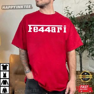 Fe44ari Lewis Hamilton 44 Team Ferrari F1 T Shirt (3)