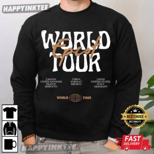 Epcot World Tour Drink Around the World Drinking T Shirt (1)