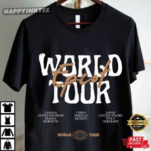 Epcot World Tour Drink Around the World Drinking T Shirt (2)