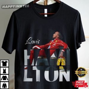 Lewis Hamilton Ferrari Formula One F1 Gift Racing T Shirt (2)