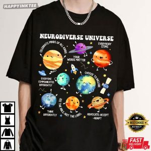 Neurodiverse Universe Neurodiversity Autism Awareness T Shirt (4)