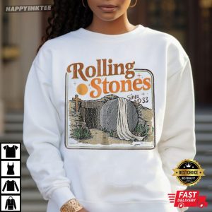 Rolling Stones Since AD 33 Retro Christian Easter T Shirt (1)