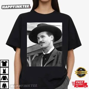 Doc Holiday Val Kilmer Tombstone Movie Fan Gifts T Shirt (4)