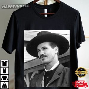 Doc Holiday Val Kilmer Tombstone Movie Fan Gifts T Shirt (2)