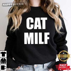 Cat Milf Funny T Shirt (1)