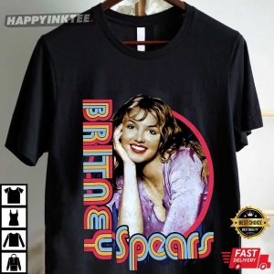 Britney Spears Baby One More Time 1998 Retro T Shirt (2)