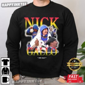 Nick Gallo The Goat OKC Thunder Basketball T Shirt (1)