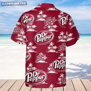 Doctor Pepper Palm Tree Summer Hawaiian Shirt (2)