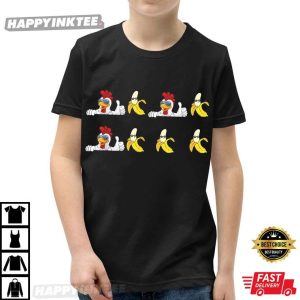 Chicken Banana Song Funny Teens Kids Gift T Shirt (4)