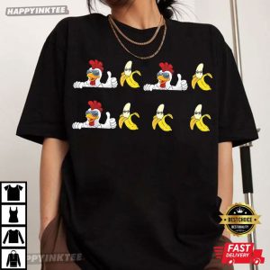 Chicken Banana Song Funny Teens Kids Gift T Shirt (3)