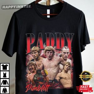Paddy Pimblett Boxing Vintage Bootleg Graphic T Shirt (2)