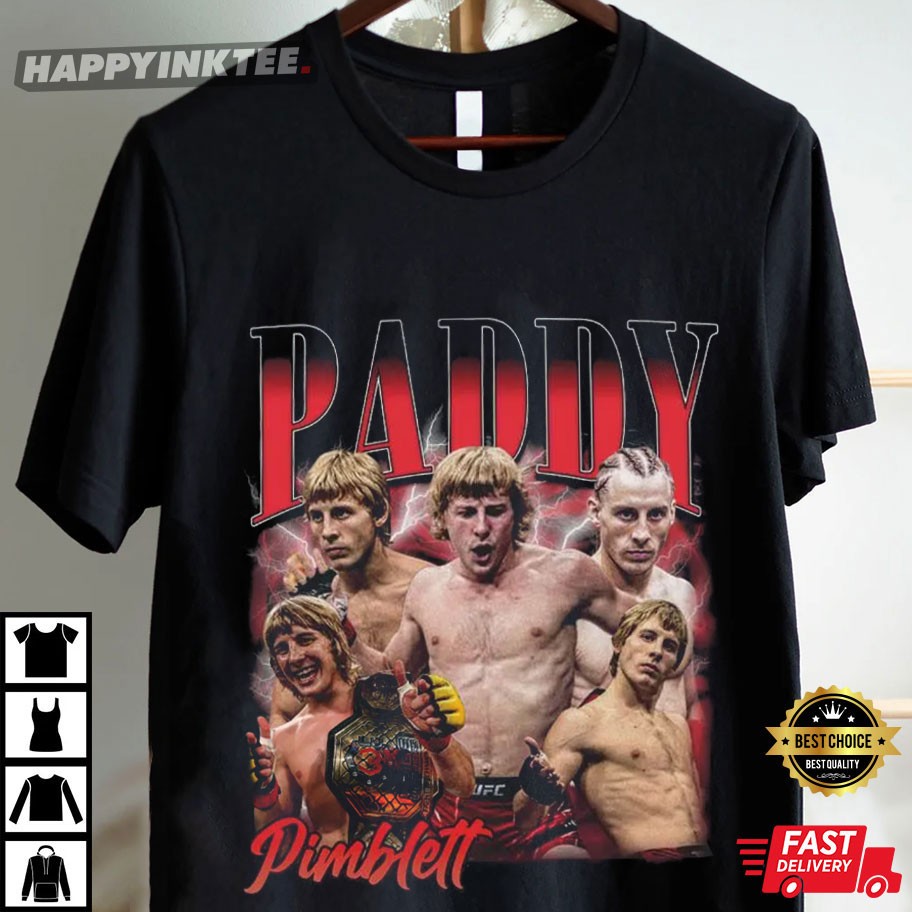 Paddy Pimblett Boxing Vintage Bootleg Graphic T-Shirt Paddy Pimblett Boxing Vintage Bootleg Graphic T-Shirt