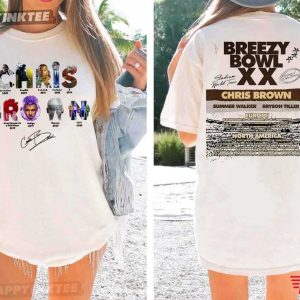 Chris Brown Breezy Bowl XX Tour Music T-Shirt
