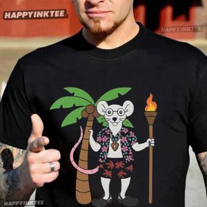 Myles Kuah Pole Dancing Jungle Rat T-Shirt