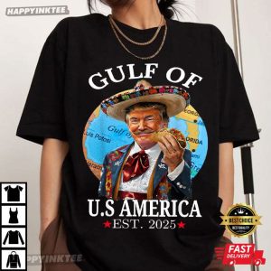 Gulf Of America Est 2025 Funny Trump T Shirt (2)