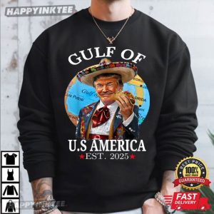 Gulf Of America Est 2025 Funny Trump T Shirt (3)
