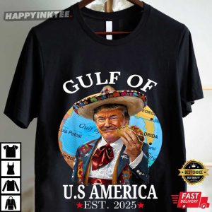 Gulf Of America Est 2025 Funny Trump T Shirt (4)