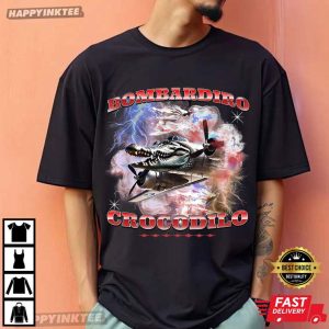 Bombardiro Crocodilo Italian Brainrot T-Shirt