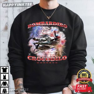 Bombardiro Crocodilo Italian Brainrot T Shirt (3)