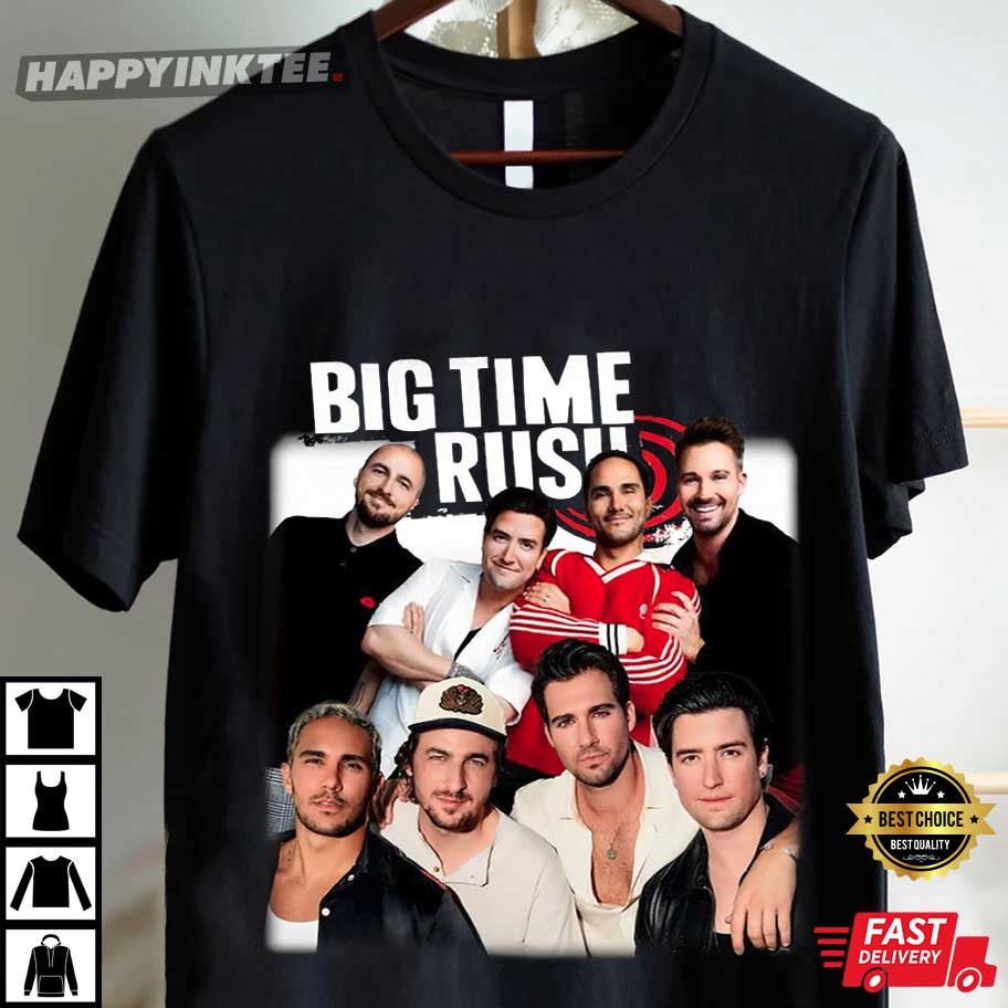 Big Time Rush Concert Fan Gift T-Shirt Big Time Rush Concert Fan Gift T-Shirt