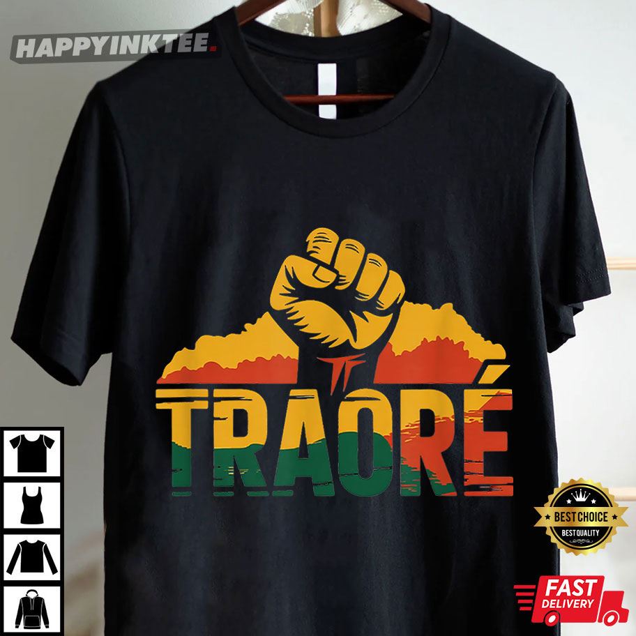 Burkina Faso Ibrahim Traoré Thomas Sankara T-Shirt Burkina Faso Ibrahim Traoré Thomas Sankara T-Shirt