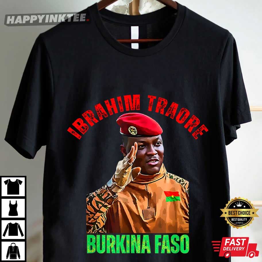 Ibrahim Traoré Burkina Faso T-Shirt Ibrahim Traoré Burkina Faso T-Shirt