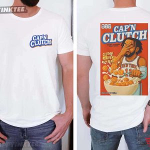 Jalen Brunson Knicks Captain Cap’n Clutch T-Shirt