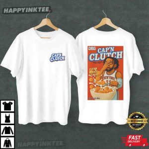 Jalen Brunson Knicks Captain Cap’n Clutch T Shirt (2)