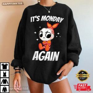 Shrimpo Dandy's World Monday Again T Shirt (2)