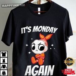 Shrimpo Dandy's World Monday Again T Shirt (3)