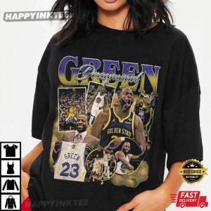 Draymond Green Golden State Warriors Basketball Vintage 90s T Shirt (2)