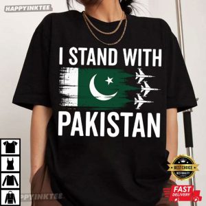 I Stand With Pakistan Flag T-Shirt