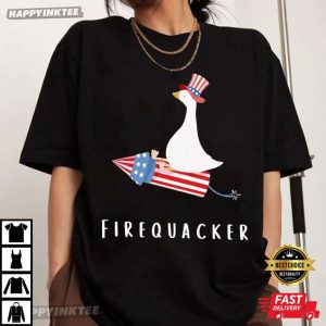 Firequacker Goose 4th Of July T Shirt (2)