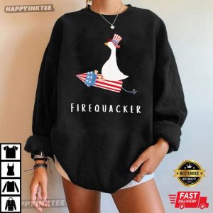 Firequacker Goose 4th Of July T Shirt (3)