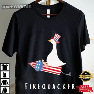Firequacker Goose 4th Of July T Shirt (4)