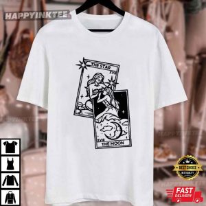 The Star The Moon Lesbian Tarot Card T Shirt (4)