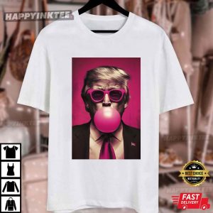 Donald Trump Bubble Gum T Shirt (3)