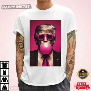 Donald Trump Bubble Gum T Shirt (4)