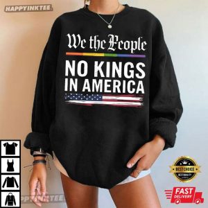 No Kings In America We The People Protest Gift T Shirt (3)