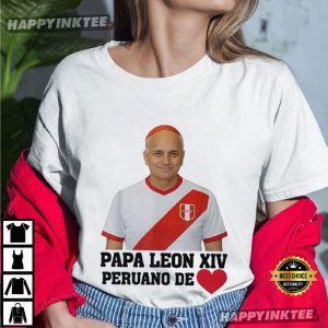 Pope Leo XIV Peruano De Peru-USA T-Shirt