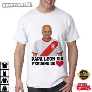 Pope Leo XIV Peruano De Peru USA T Shirt (2)
